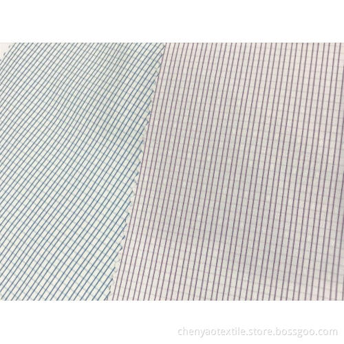 T/C(30%Cotton70%Polyester)Yarn-dyed Dobby Plaid Fabric
